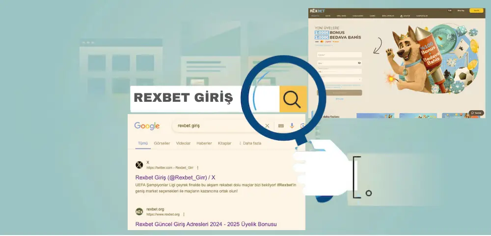 Rexbet google